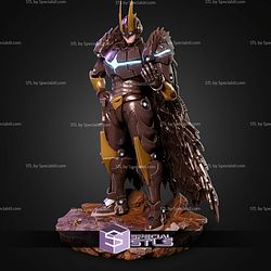 All Might Armored 350mm STL Files