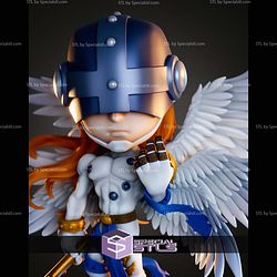 Angemon And Patamon Chibi STL Files