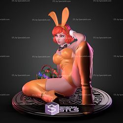 April O Neil Yellow Rabbit STL Files