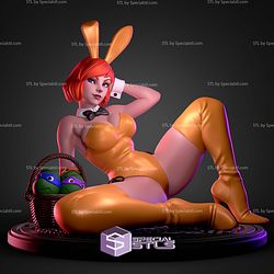 April O Neil Yellow Rabbit STL Files