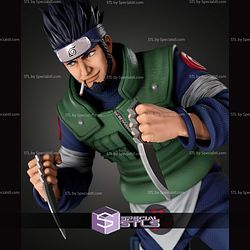 Asuma Sarutobi Naruto Shippuden 390mm STL Files