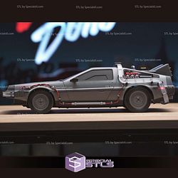 Back To The Future DMC Delorean STL Files