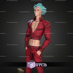 Ban Sculpture Seven Deadly Sins 233mm STL Files