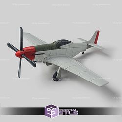 Basic STL Files P-51D Mustang