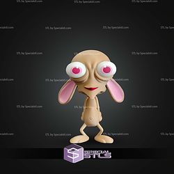 Basic STL Files Ren Ren and Stimpy Show Multipart