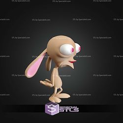 Basic STL Files Ren Ren and Stimpy Show Multipart