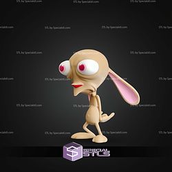 Basic STL Files Ren Ren and Stimpy Show Multipart