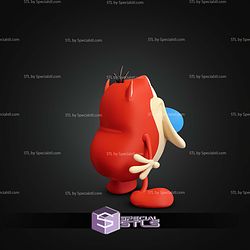 Basic STL Files Stimpy Ren and Stimpy Show Multipart