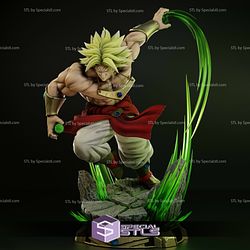 Broly in Action from Dragonball
