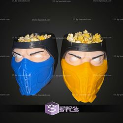 Basic STL Files Subzero X Scorpion Mortal Kombat Palomera