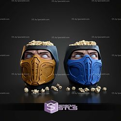 Basic STL Files Subzero X Scorpion Mortal Kombat Palomera