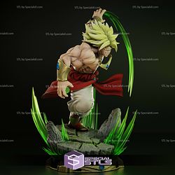 Broly in Action from Dragonball