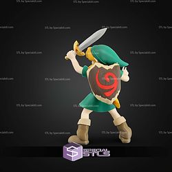 Basic STL Files Young Link Zelda Multipart