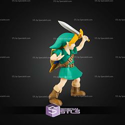 Basic STL Files Young Link Zelda Multipart