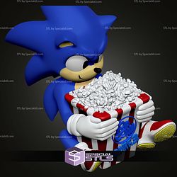 Basic STL Pop Corn Pochoclera Shadow