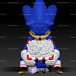 Basic STL Pop Corn Pochoclera Shadow