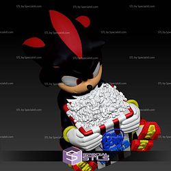 Basic STL Pop Corn Pochoclera Shadow