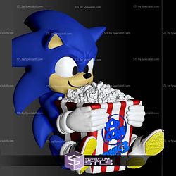 Basic STL Pop Corn Pochoclera Shadow