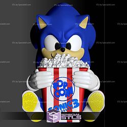 Basic STL Pop Corn Pochoclera Shadow