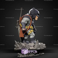 Batman Rock Base Chibi STL Files