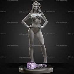 Beach Outfit Girl Smile On Beach STL Files