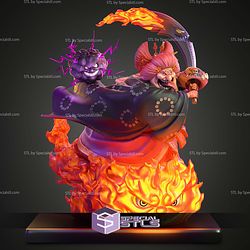 Big Mom Onigashima 380mm STL Files
