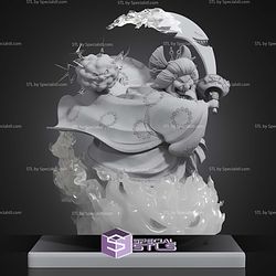 Big Mom Onigashima 380mm STL Files