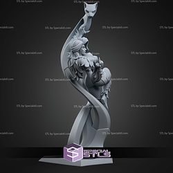 Black Cat Marvel Rivals 229mm STL Files