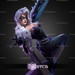 Black Cat Marvel Rivals 229mm STL Files