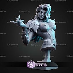Black Cat Marvel Rivals Bust 88mm STL Files
