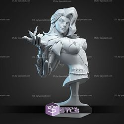 Black Cat Marvel Rivals Bust 88mm STL Files