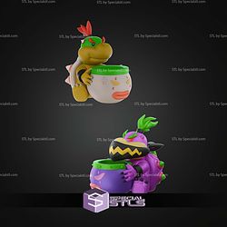 Bowser Jr Wonder Palomera Popcorn Bucket STL Files