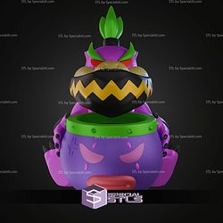 Bowser Jr Wonder Palomera Popcorn Bucket STL Files