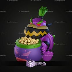 Bowser Jr Wonder Palomera Popcorn Bucket STL Files