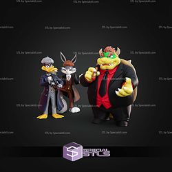 Bowser Urban Vibes Boss Style No Ams STL Files