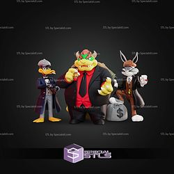 Bowser Urban Vibes Boss Style No Ams STL Files