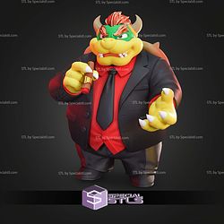 Bowser Urban Vibes Boss Style No Ams STL Files