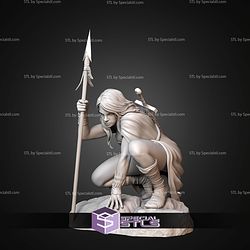 Brissa Of The Picts 75mm STL Files