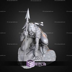 Brissa Of The Picts 75mm STL Files