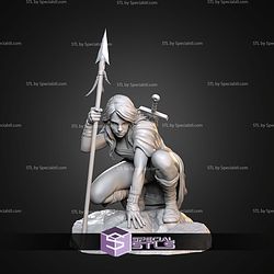 Brissa Of The Picts 75mm STL Files