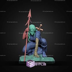 Brissa Of The Picts 75mm STL Files