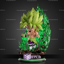 Broly Chibi 150mm STL Files
