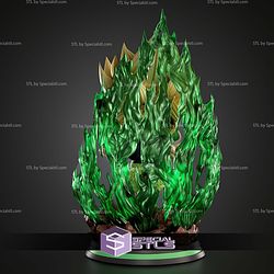 Broly Chibi 150mm STL Files