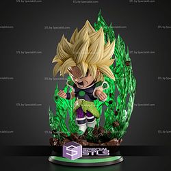 Broly Chibi 150mm STL Files