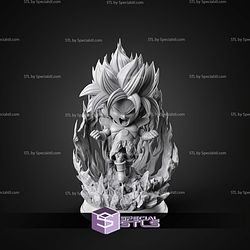 Broly Chibi 150mm STL Files