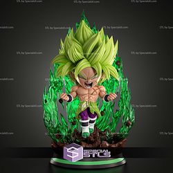 Broly Chibi 150mm STL Files