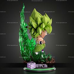 Broly Chibi 150mm STL Files
