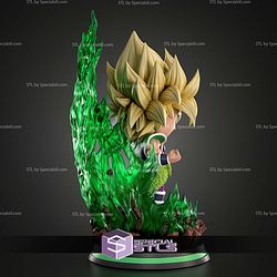 Broly Chibi 150mm STL Files