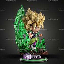 Broly Chibi 150mm STL Files