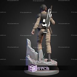 Cadian Guardswoman WH40K STL Miniatures